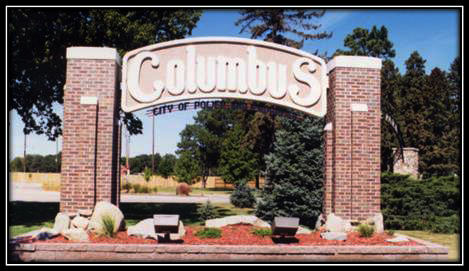 Columbus Sign