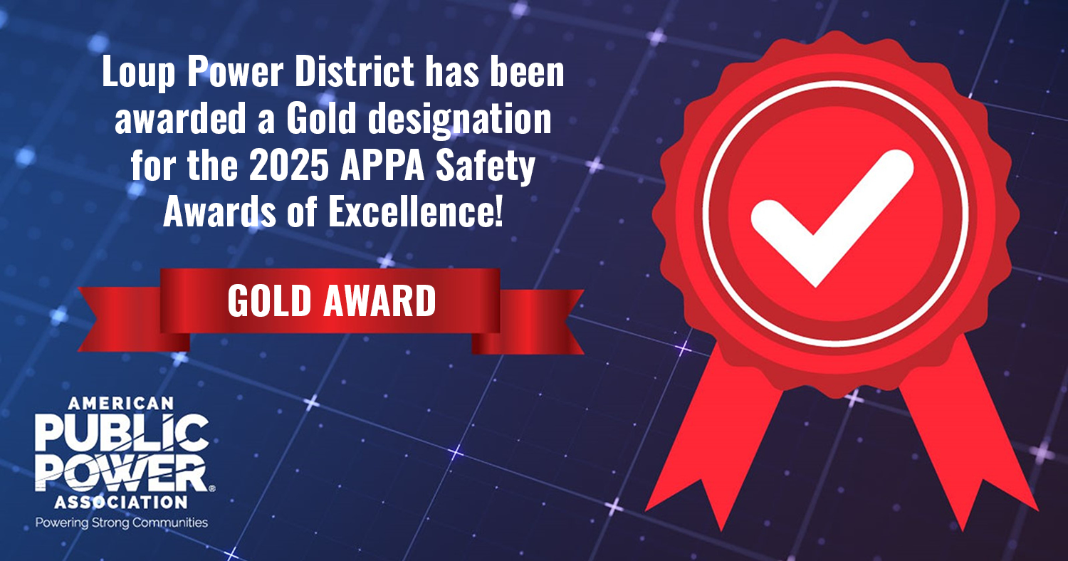 Loup Power District honored with national award for outstanding safety ...