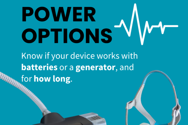 Medical device safety: your backup power options
